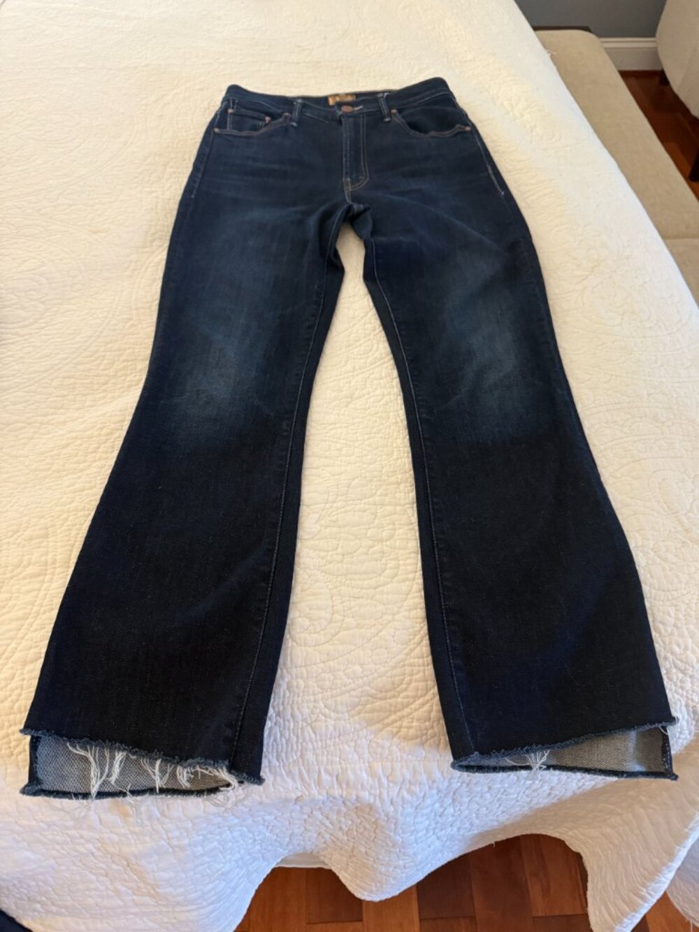 MOTHER Denim Raw Hem Jeans – Size 26